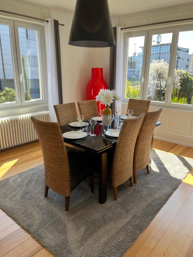 Appartement De Prestige Au Centre Climatise Avec Jardin Prive Colmar Bagian luar foto