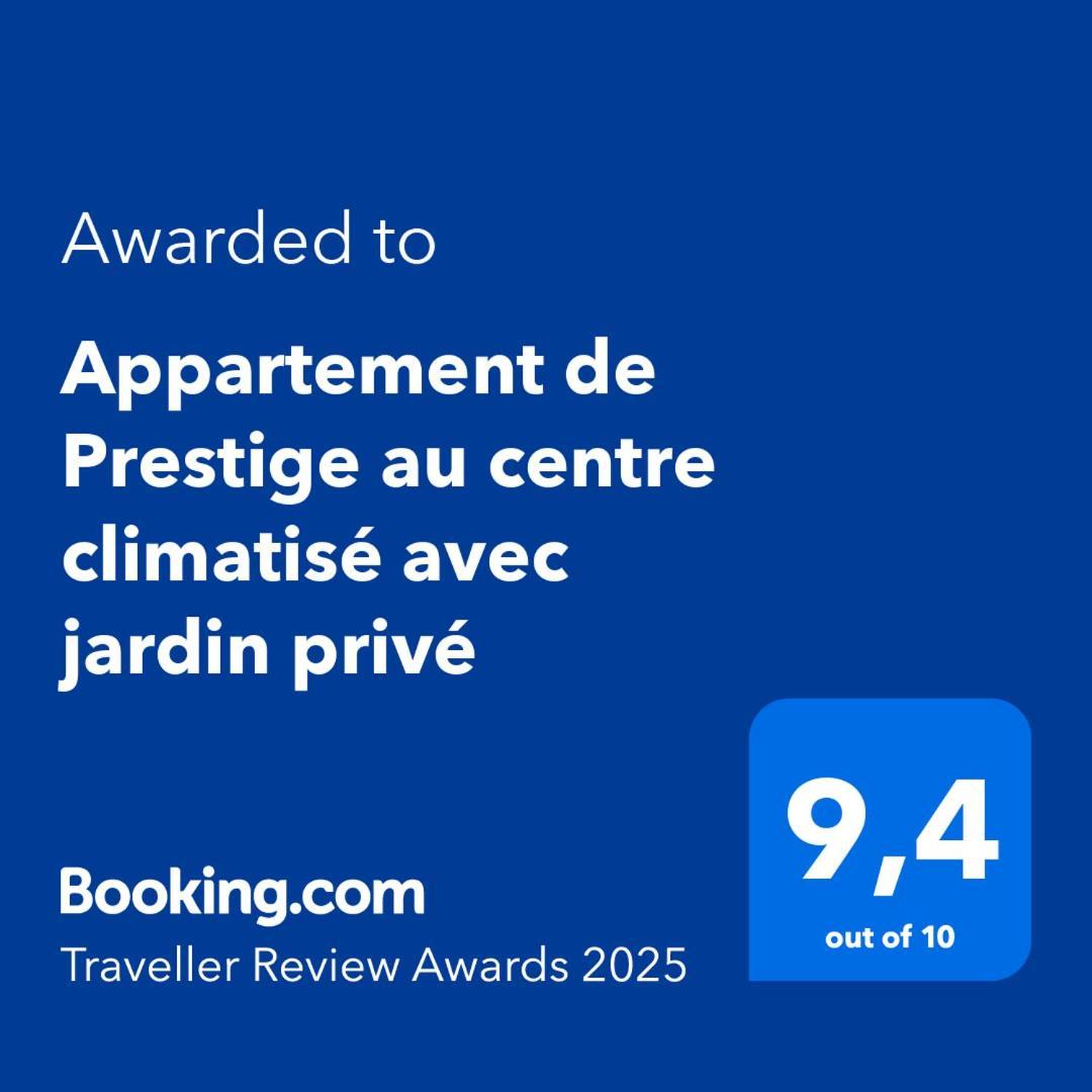 Appartement De Prestige Au Centre Climatise Avec Jardin Prive Colmar Bagian luar foto